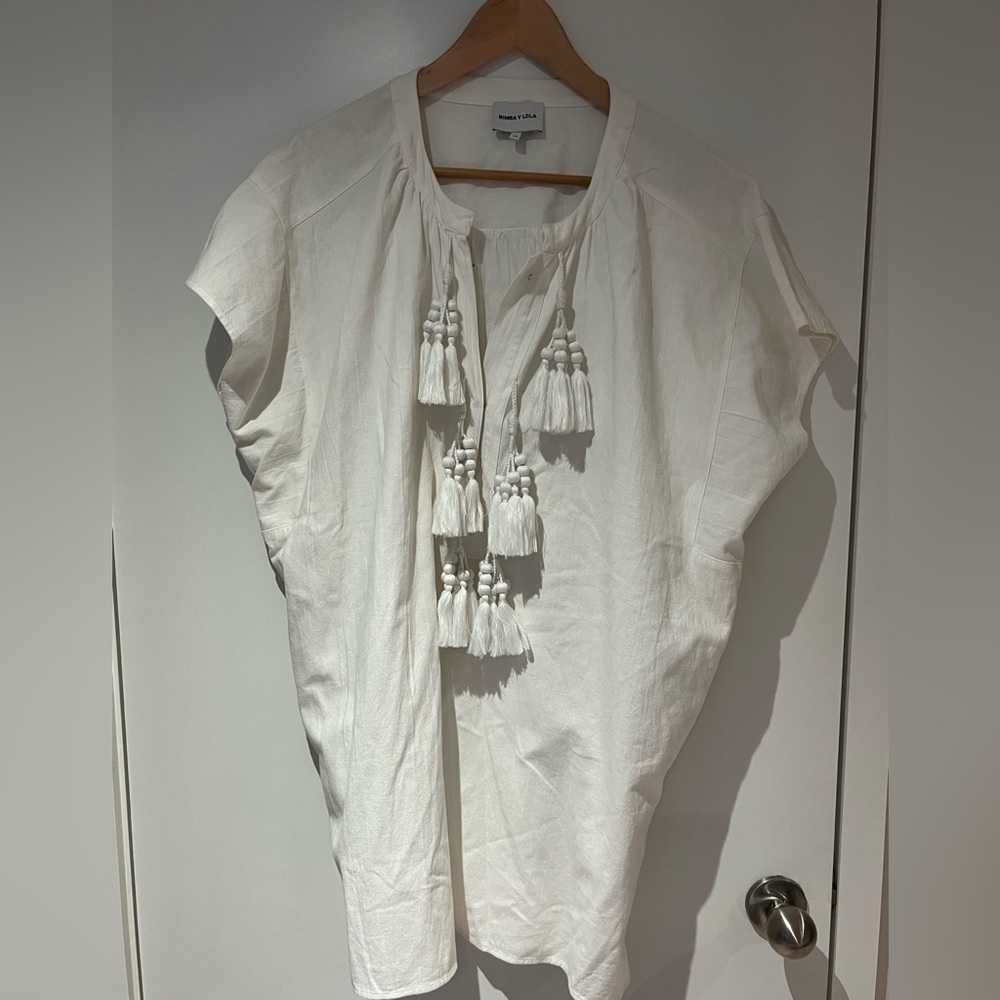Bimba Y Lola white dress